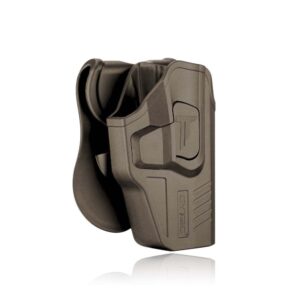 Cytac R-Defender Paddle Holster Gen 3 für GLOCK 19 Gen 1-5 tan