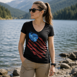 5.11 Tactical Feather Flag Tee schwarz