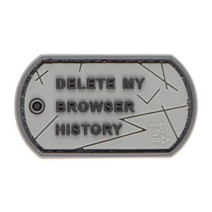 JTG Browser History Rubber Patch