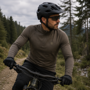 Outrider T.O.R.D. Long Sleeve Zip Shirt ranger-green KI generiert