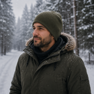 Brandit Beanie Mover KI generiert