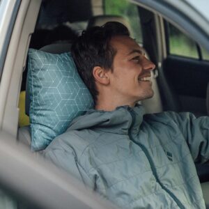 Klymit Coast Travel Pillow blau