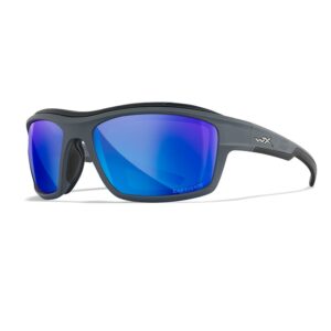 Wileyx Schutzbrille OZONE Captivate Blue Mirror Polarisierend Sonnenbrille