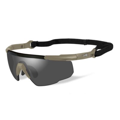 Wileyx Schutzbrille SABER ADVANCE Clear/Smoke Grey/Light Rust