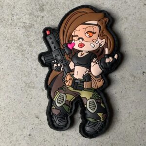 Patchlab BB Heads MYST Anna #8 Rubber Patch