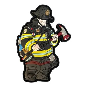 Patchlab Firefighter Rubber Patch