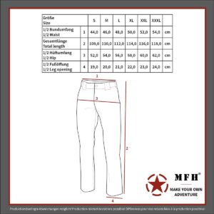 MFH Outdoor-Hose Expedition oliv