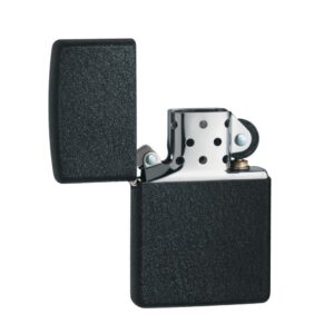 Zippo Feuerzeug Black Crackle