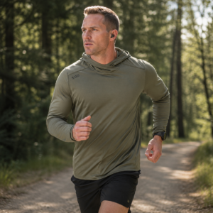 5.11 Tactical PT-R Forget Hoodie sage-green KI generiert