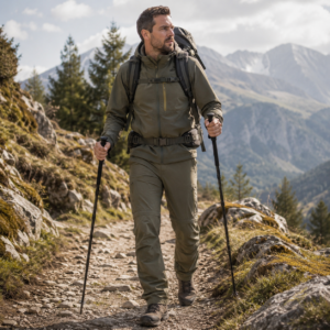 MFH Trekking-Hose Rachel oliv KI generiert