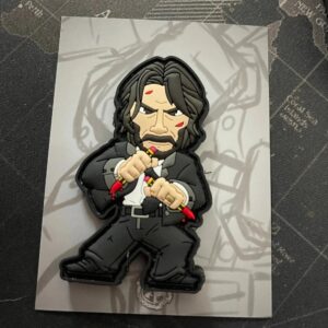 Patchlab John W. #7 Bloody Pencil Rubber Patch