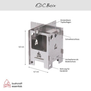 Bushcraft Essentials Mikrokocher EDCBox