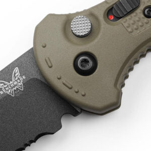 Benchmade 9070SBK Claymore Säge Automatik ranger-green