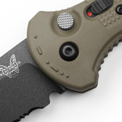 Benchmade 9070SBK Claymore Säge Automatik ranger-green