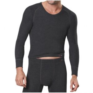 con-ta Thermo Unterhemd langarm schwarz