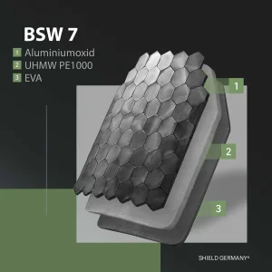 SHIELD Germany Stand Alone Platte NIJ Level IV SK4