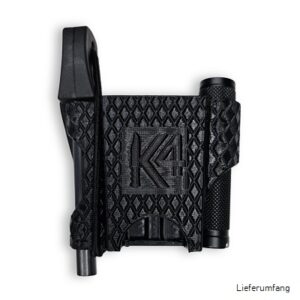 RR K4 Gürtelholster für Leatherman Wave, Feuerstahl & EDC-Lampe