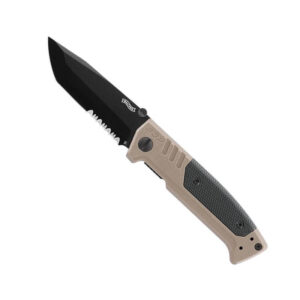 Walther PDP Tanto Folder serrated FDE