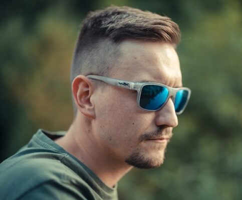 Wileyx Schutzbrille OVATION Captivate Blue Mirror Polarisierend Sonnenbrille