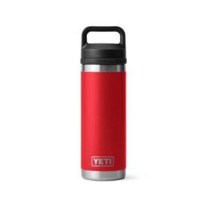 YETI Rambler Bottle 18 oz rescue red