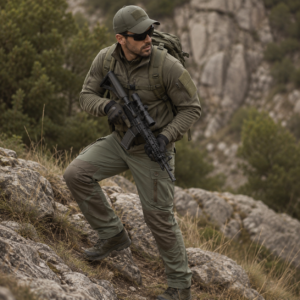Clawgear Raider Pants MKV steingrau-oliv KI generiert