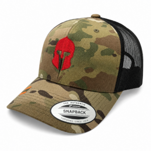 Lehmann Spartan Trucker Cap multicam/rot