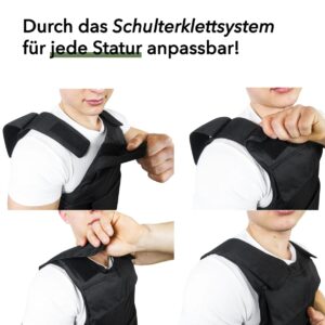 Shield Unterziehweste mit BSW-3 Weicheinlagen SK1