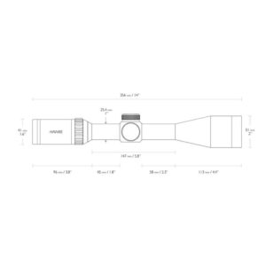 Hawke ZF Vantage SF 4-16x44 Half Mil-Dot Absehen