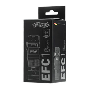 Walther LED Taschenlampe EFC1 schwarz 400 lm