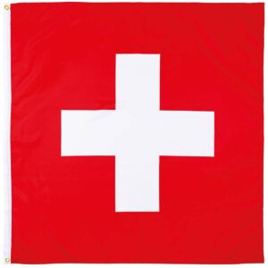 MFH Fahne Schweiz 120 x 120 cm