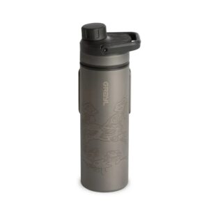 GRAYL UltraPress TI Purifier Covert Edition Titanium Trinkflasche 500 ml