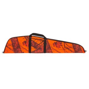 Allen Gewehrtasche Mossy Oak Break up Blaze 122 cm schwarz/orange