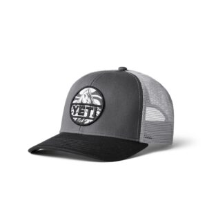 YETI Trucker Cap Mountain-Badge schwarz