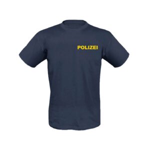 COP T-Shirt POLIZEI navy