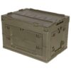 MFH Kunststoff-Box 60 Liter oliv