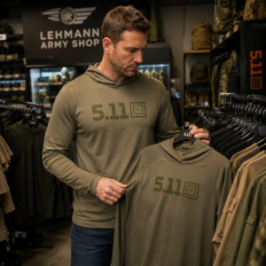 5.11 Tactical Hooded Long Sleeve ranger-green KI generiert