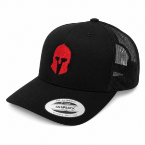 Lehmann Spartan Trucker Cap schwarz/rot