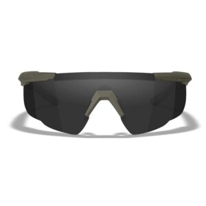 Wiley X Schutzbrille SABER ADV Clear/Smoke Grey/Light Rust Armee Grün