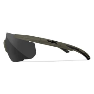 Wiley X Schutzbrille SABER ADV Clear/Smoke Grey/Light Rust Armee Grün