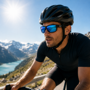 gloryfy Sportbrille G13 Blast Blue - KI generiert