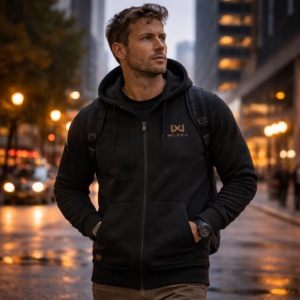WX Urban Zip Hoodie Armee Grün