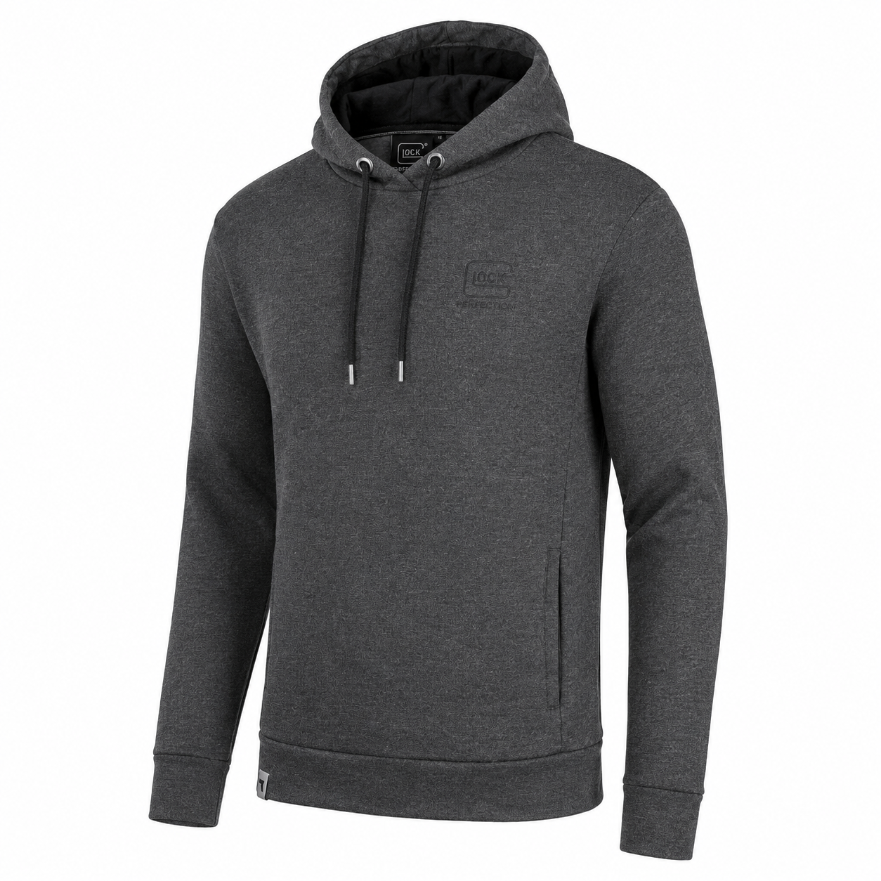 GLOCK Sweat Hoodie Grau Melange GLOCK Sweat Hoodie Grau Melange