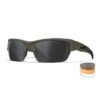 Wiley X Schutzbrille VALOR 2.5 Clear/Grey/Orange