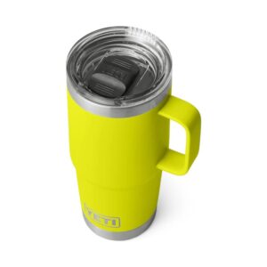 YETI Rambler Travel Mug 20 oz Firefly Yellow