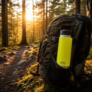 YETI Rambler Bottle 18 oz Firefly Yellow