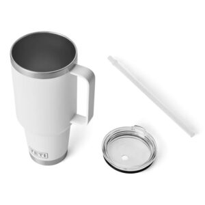 YETI Rambler Straw Mug 42 oz weiß