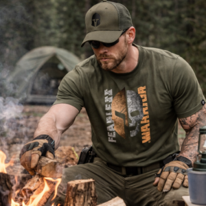 Pentagon Ageron Fearless Warrior T-Shirt Oliv