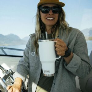 YETI Rambler Straw Mug 42 oz weiß