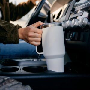 YETI Rambler Straw Mug 42 oz weiß