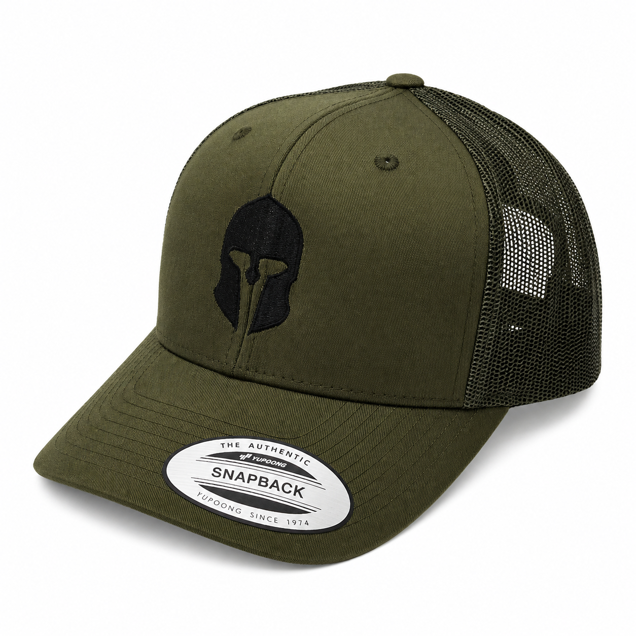 Lehmann Spartan Trucker Cap Oliv/Schwarz Lehmann Spartan Trucker Cap Oliv/Schwarz